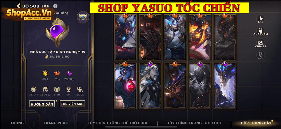 Yasuotochanh.com - Shop Yasuo Tốc Hành Tốc Chiến